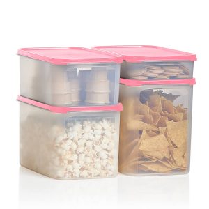 Tupperware® Modular Mates® 4-Piece Set | Rectangular | Food Storage