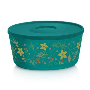Tupperware® Holiday Holly Serving Bowl  | Food Storage | 18-Cup / 4.3