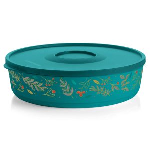 Tupperware® Holiday Holly Serving Bowl | Food Storage | 10.5-Cup / 2.5