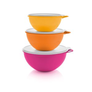 Tupperware® Thatsa® Bowls | Set of 3 | Airtight, Leakproof Mixing Bowl