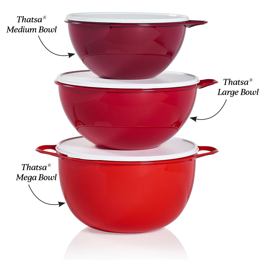 Tupperware Thatsa® Medium Bowl |Airtight, Leakproof, 19-cups/4.5 L - Image 6